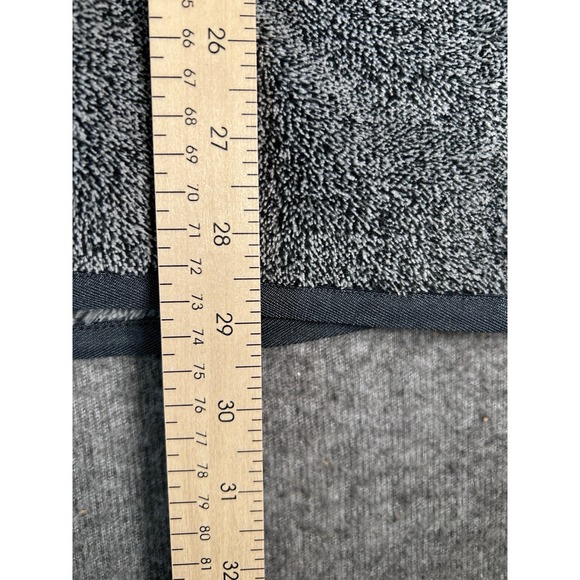 Tommy Bahama Men's Cascade‎ Cozy Vest Coal Grey Plush Fleece - Picture 6 of 7